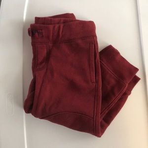 Gymboree Burgundy Joggers